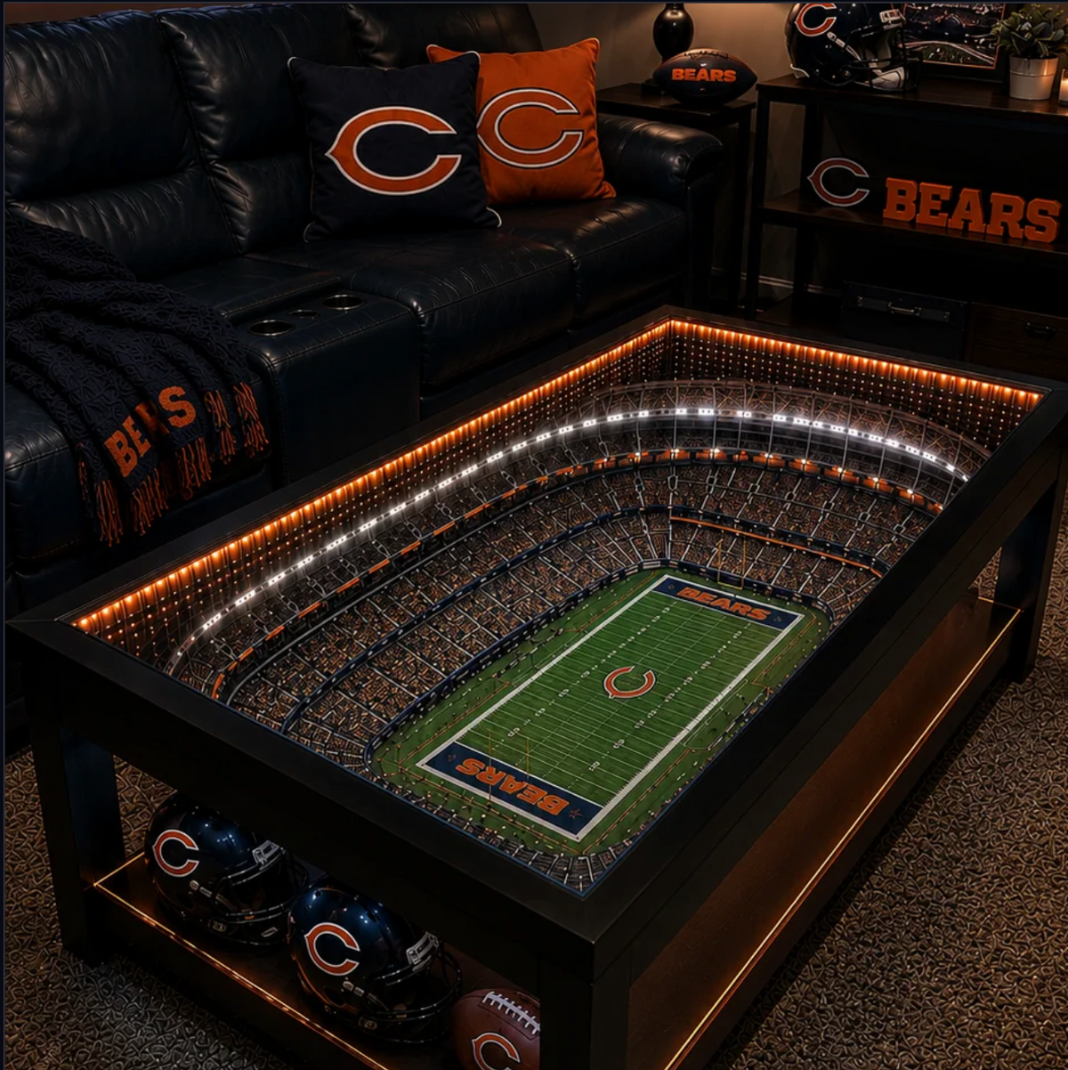 BEARS STADIUM TABLE
